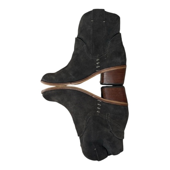 Dolce Vita Gray Suede Ankle Boots Size 6.5 - Picture 8 of 9